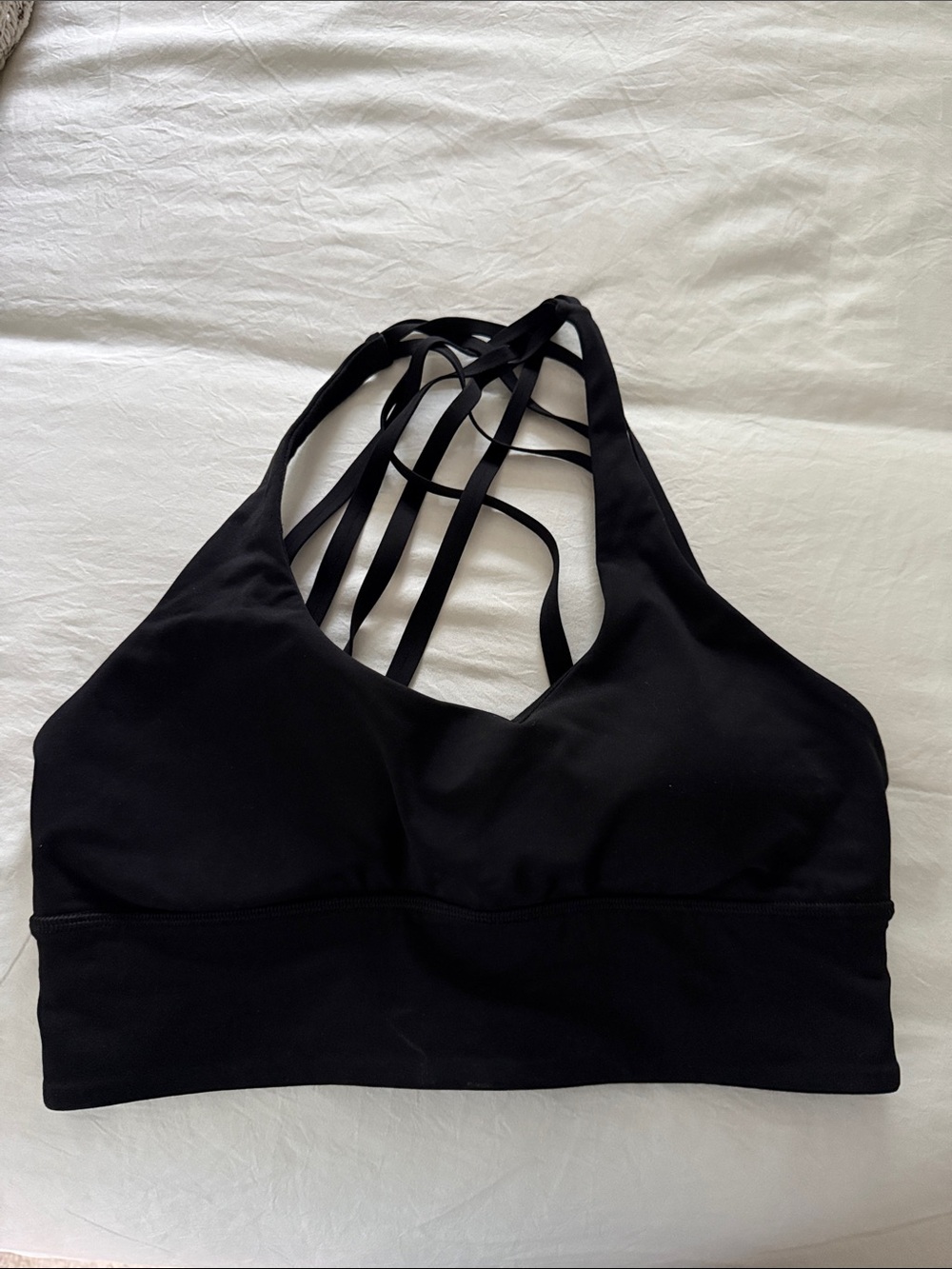 Black Lululemon energy Bra